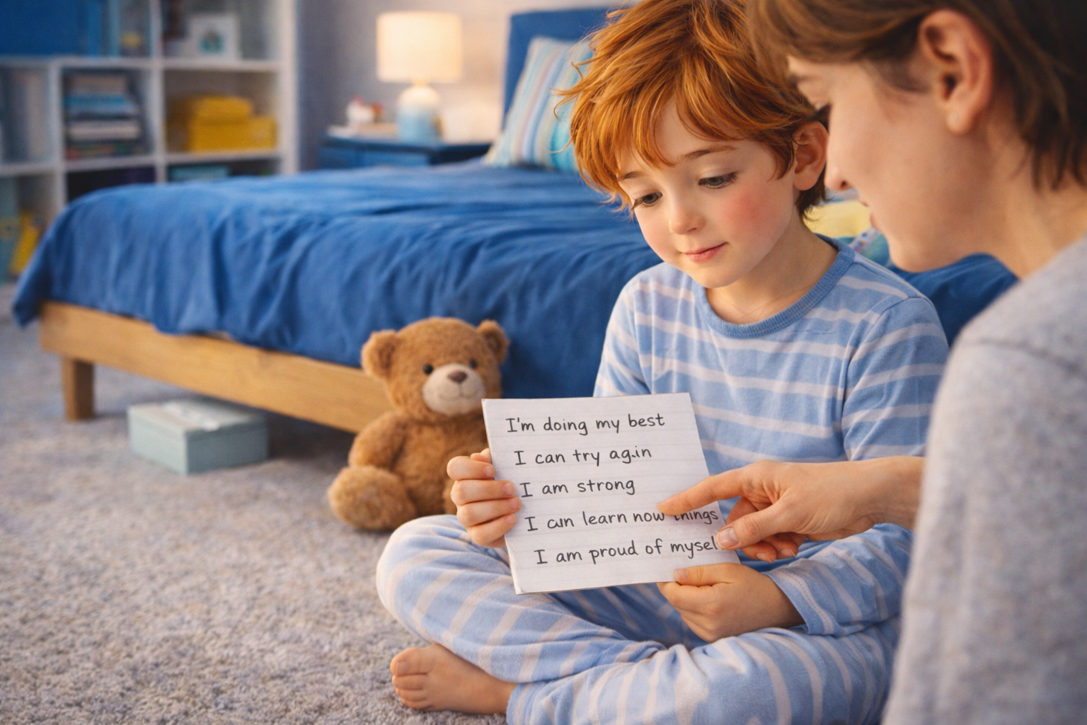 Why Affirmations Help Children with Build Emotional Strength