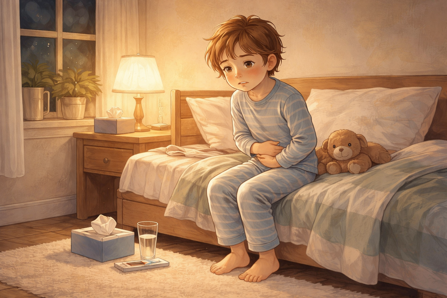 Physical Signs Your Child Is Anxious at Bedtime (That Look Like Something Else)